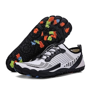 whatseaso water shoes for women men quick dry barefoot shoes for diving swim surf aqua walking beach yoga
