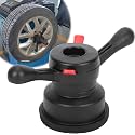 Wheel Balancer Tire Change Tool, 40mm Wheel Balancer Quick Release Wing Nut & Pressure Cup Hub Tire Balancer Quick Nut Car Balancer Wheel Balancer (Thread Diam. 40mm, Pitch 4mm)