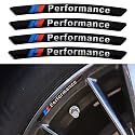 Wheel Stickers Compatible with 1 2 3 4 5 6 7 Series x1 x2 x3 x4 x5 x6 x7 (Black/C)