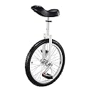 Wheel Unicycle For Adults - Uni Cycle For Balance Exercise &amp; Fun Bike - Adjustable Seat - Supports Up To 150Kg/330 Lbs - Perfect Fitness Scooter For Circus Enthusiasts