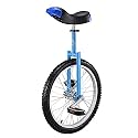 Wheel Unicycle For Adults - Uni Cycle For Balance Exercise &amp; Fun Bike - Adjustable Seat - Supports Up To 150Kg/330 Lbs - Perfect Fitness Scooter For Circus Enthusiasts