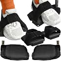 Wheelchair Footrest Strap, Adjustable Wheel Chair Shoe Holder to Secure Feet, Soft Wheelchair Foot Pedal Covers, Non-Slip Wheel Chair Foot Plate Pads, Comfort Cushion Accessories for Seniors