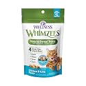 Whimzees Wellness Cat Dental Treats, Freshens Breath, Chicken and Tuna Flavor, 2 Ounce (Pack of 12)