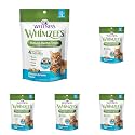 Whimzees Wellness Cat Dental Treats, Freshens Breath, Chicken and Tuna Flavor, Bag, 4.5 Ounce (Pack of 5)