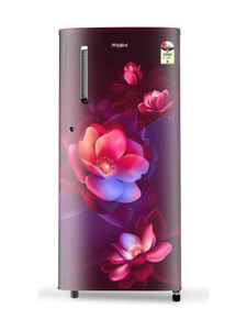 whirlpool 184 l direct cool single door 2 star refrigerator wine 205 wde prm 2s wine bloom-z
