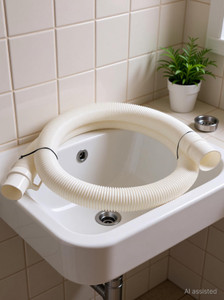 whirlpool drain pipe wm washing machine outlet drain waste water flexible pipe 15 mtr hose pipe