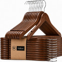WHISKET Premium Solid Wood Hangers Wood Hangers