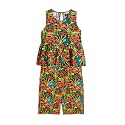 Whistle & Hops Floral Top Pants Set For Girls | Color : Multicolor
