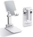 WHISTLE9 Adjustable Cell Phone Stand, Foldable Portable Phone Stand Phone Holder for Desk, Tablet Stand Compatible with Mobile Phone Single Gimbal for Mobile