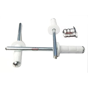 white 31634 aluminum small head with steel mandrel multi grip pop rivets fasteners 275 - 598 grip range