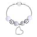 White Birch Fit Pandora Charm Bracelet All Month Birthstone Best Birthday Gifts for Women and Girls DIY Jewelry