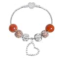 White Birch Fit Pandora Charm Bracelet Best Birthday Gifts for Girls DIY Infinity Love Jewelry