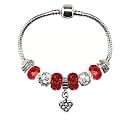 White Birch Fit Pandora Charm Bracelet All Month Birthstone Best Birthday Gifts for Women and Girls DIY Jewelry