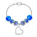 White Birch Fit Pandora Charm Bracelet All Month Birthstone Best Birthday Gifts for Women and Girls DIY Jewelry