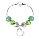 White Birch Fit Pandora Charm Bracelet All Month Birthstone Best Birthday Gifts for Women and Girls DIY Jewelry
