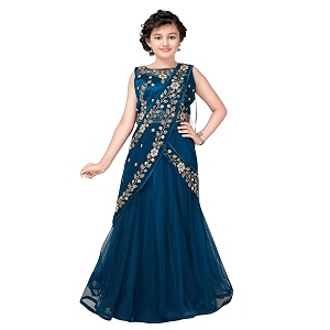 white button girls diamond amp embroidery lehenga choli  premium south indian half saree set
