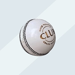 White Club Cricket Leather Ball Pack of