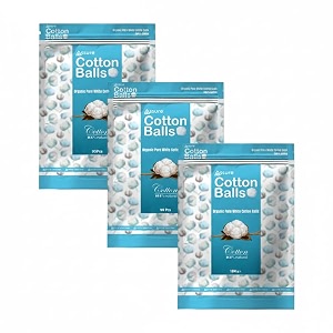 White Cotton Ball For Personal Care Skincare