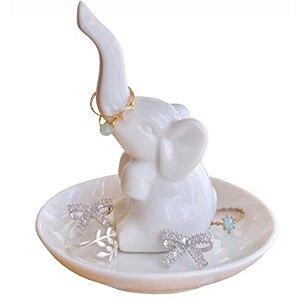 white elephant gifts for women elephant ring holder for jewelry