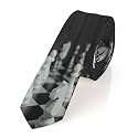 White Floral Mens Tie Botanical Romantic Printed Floral Men's Necktie Ties for Mens Daily Wedding Party Business