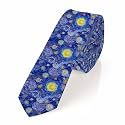 White Floral Mens Tie Botanical Romantic Printed Floral Men's Necktie Ties for Mens Daily Wedding Party Business