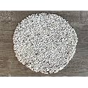 White Howlite Chips – Natural Mini White Howlite Stones, Crushed Undrilled White Howlite, Semi-Tumbled Genuine White Howlite (1 lb Bulk)