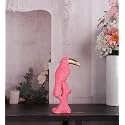 THE WHITE INK DECOR Claude Premium Bird Figurine in Elegant Soft Pink showpeice
