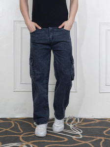 White leapard Men Cargos
