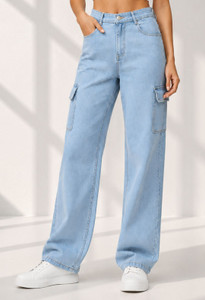 White leapard Women Cargos