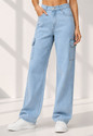 White leapard Women Cargos