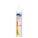 White Lightning Flame Buster High Heat &amp; Smoke Blocking Latex Caulk, W44017010, Red, 10 fl. oz., Cartridge