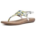 WHITE MOUNTAIN Women's London Flat Sandal