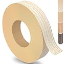 White Oak Edge Banding, 1 inch x 50ft roll of Veneer White Edge Banding Pre-glued Flexible, Real Wood Tape Banding for Cabinet Repair Furniture