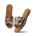 The White Pole Handmade Embroidered Ethnic Flat