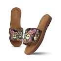 The White Pole Handmade Embroidered Ethnic Flat