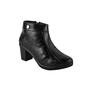 The White Pole and Stylish Block Heel