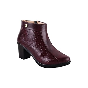 The White Pole and Stylish Block Heel