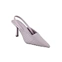 The White Pole Women's Bellies Fashion Pointed Stiletto Heel Pump Shoes Mules for Office,Party and Formal Occasion