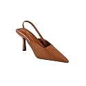 The White Pole Women's Bellies Fashion Pointed Stiletto Heel Pump Shoes Mules for Office,Party and Formal Occasion