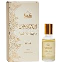 White Rose Attar Oil by Dukhni | Original perfume oils for men and women | 30ml Pure ittar roll on perfume, Long lasting alcohol free scent | Eid, Ramadan, Umrah Gifts, Vegan Islamic Fragrances
