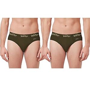 White Rose Mens Cotton Brief Pack of