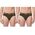 White Rose Men39s Cotton Brief Pack of