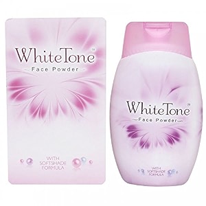 white tone face powder pack of 2 - all natural white 140 gram