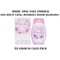 White Tone Face Powder (Pack Of 2) - All, Natural, White, 140 Gram