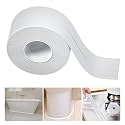 White Waterproof Caulking Tape, 38mm x 3.2m Self-Adhesive Sealant Strip for Bathroom, Kitchen, Bathtub, Sink, and Toilet Edges, Easy to Apply, Made for Home Improvement，Perfect for DIY Projects,1Roll