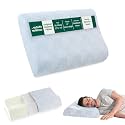 The White Willow Cervical Orthopedic Memory Foam XXL Size Contour Neck Support Sleeping Bed Pillow with Removable Cover (23" L x 14.5" W x 5.5" H) -Bamboo