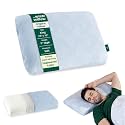 The White Willow Soft Support for Neck &amp; Shoulder Pain-Engineered Latex Soft Pillow-Cervical Pillow for Sleeping-Orthopedic Support for Back, Side &amp; Stomach Sleepers-Thick King Size-5" H-Grey