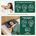 The White Willow Hard Pillow for Neck &amp; Shoulder Pain Relief-Hard Memory Foam-Orthopedic Cervical Pillow for Sleeping-Big Thick Pillow for Back &amp; Side Sleeper-Extra Firm-XL King Size-5" H-Grey