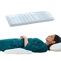 The White Willow Lumbar Support Orthopaedic Memory Foam Spine Alignment Waist Support Bed Sleeping Pillow for Lower Back Pain Relief &amp; Sciatica - (27.5" L x 15.5" W x 2.5" H) - Multi
