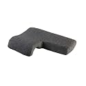 The White Willow Memory Foam Couple Hug Right Side Arm Hand Pressure Love Pillow for Sleeping for Husband &amp; Wife Perfect (25.5" x 18"W x 4.5") Grey